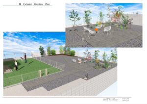 旧家を解体してできた空き地を愛犬とのびのびと遊べる庭に改修|大阪府羽曳野市